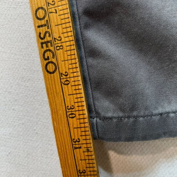 Dockers Men's Straight Fit Chino Pants Flat Front Size 34x32 Gray Soild Casual - Picture 8 of 10